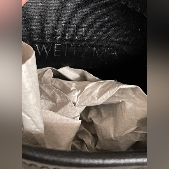 Stuart weitzman 75 leather stretch booties - Picture 8 of 9